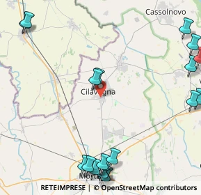 Mappa Via Milano, 27024 Cilavegna PV, Italia (6.293)