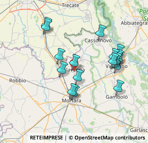 Mappa Via Milano, 27024 Cilavegna PV, Italia (7.08235)