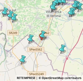 Mappa Via Gino Ferroni, 37060 Mozzecane VR, Italia (6.4905)