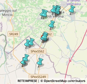 Mappa Via Gino Ferroni, 37060 Mozzecane VR, Italia (3.97)