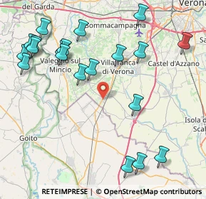 Mappa Via Gino Ferroni, 37060 Mozzecane VR, Italia (10.1045)