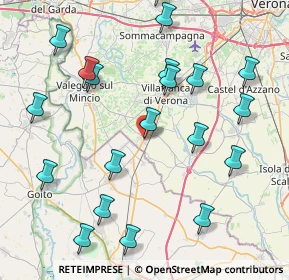 Mappa Via Gino Ferroni, 37060 Mozzecane VR, Italia (9.5185)