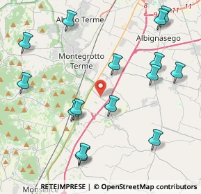 Mappa Via Campolongo, 35020 Due Carrare PD, Italia (4.86467)