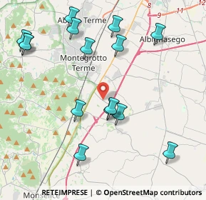 Mappa Via Campolongo, 35020 Due Carrare PD, Italia (4.618)