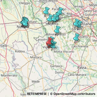 Mappa Via C. Poerio, 27029 Vigevano PV, Italia (17.14)