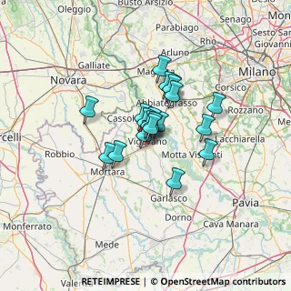 Mappa Via Carlo Poerio, 27029 Vigevano PV, Italia (8.447)