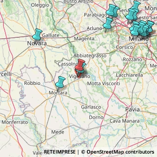 Mappa Via Carlo Poerio, 27029 Vigevano PV, Italia (25.5045)