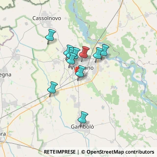Mappa Via C. Poerio, 27029 Vigevano PV, Italia (2.70727)