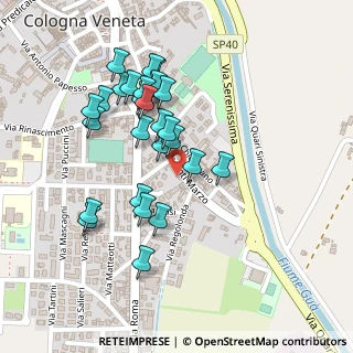 Mappa Via XX Marzo, 37044 Cologna Veneta VR, Italia (0.21111)
