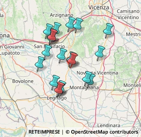 Mappa Via XX Marzo, 37044 Cologna Veneta VR, Italia (12.3435)