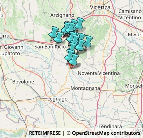 Mappa Via XX Marzo, 37044 Cologna Veneta VR, Italia (10.1815)