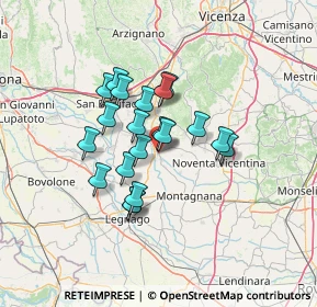 Mappa Via XX Marzo, 37044 Cologna Veneta VR, Italia (10.1055)