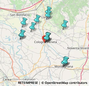 Mappa Via Stradone Sabbion, 37044 Cologna Veneta VR, Italia (7.01571)