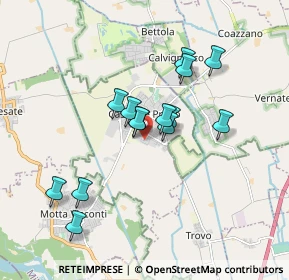 Mappa Via Monte Grappa, 27022 Casorate Primo PV, Italia (1.48571)