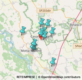 Mappa Via Palazzo, 27022 Casorate Primo PV, Italia (2.30273)