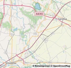 Mappa 13043 Cigliano VC, Italia (6.791)