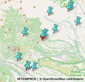 Mappa Strada Barbania, 10070 Rocca Canavese TO, Italia (4.75083)