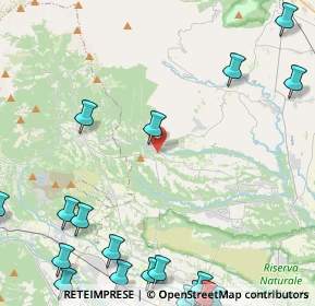 Mappa Strada Barbania, 10070 Rocca Canavese TO, Italia (6.9505)