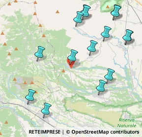 Mappa Strada Barbania, 10070 Rocca Canavese TO, Italia (4.96267)