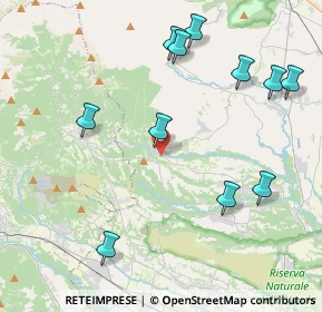 Mappa Strada Barbania, 10070 Rocca Canavese TO, Italia (4.66636)