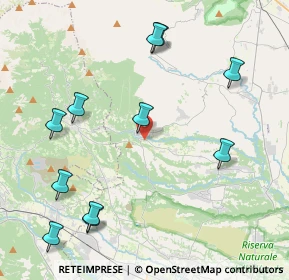 Mappa Strada Barbania, 10070 Rocca Canavese TO, Italia (4.88909)