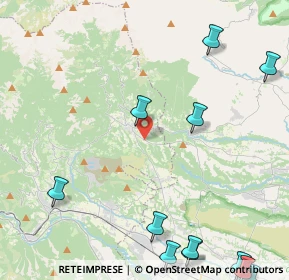 Mappa Stradale Rocca, 10070 Corio TO, Italia (6.50167)