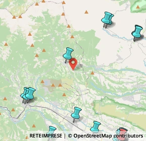 Mappa Stradale Rocca, 10070 Corio TO, Italia (7.397)