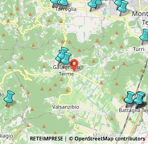 Mappa Via Porto, 35030 Galzignano Terme PD, Italia (3.192)