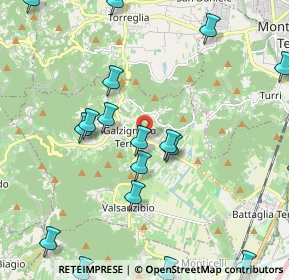 Mappa Via Porto, 35030 Galzignano Terme PD, Italia (2.65)