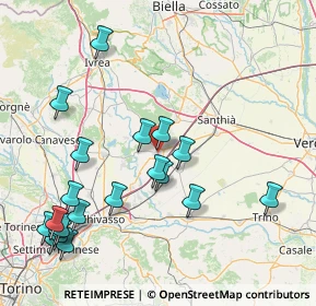 Mappa Vicolo Masino, 13043 Cigliano VC, Italia (19.076)