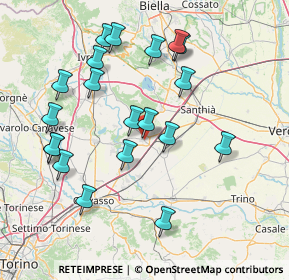 Mappa Vicolo Masino, 13043 Cigliano VC, Italia (15.906)