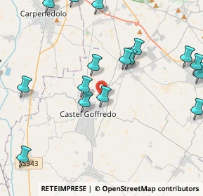 Mappa Strada Medole, 46042 Castel Goffredo MN, Italia (5.6815)