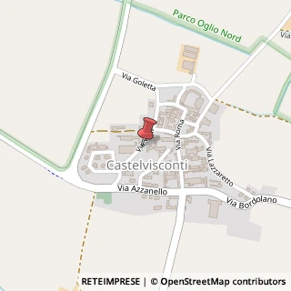 Mappa Via Valle, 44, 26010 Castelvisconti, Cremona (Lombardia)