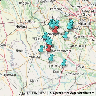 Mappa Via Matteo Gianolio, 27029 Vigevano PV, Italia (11.09895)
