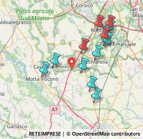 Mappa SP 145, 20080 Vernate MI, Italia (7.35462)