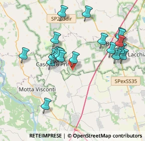 Mappa Via Manzoni, 20080 Vernate MI, Italia (3.8525)