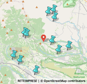 Mappa 10070 Rocca Canavese TO, Italia (4.44364)