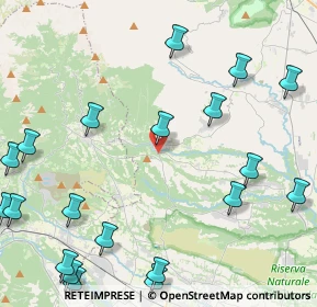 Mappa 10070 Rocca Canavese TO, Italia (6.033)