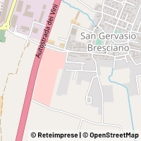 지도 San Gervasio Bresciano