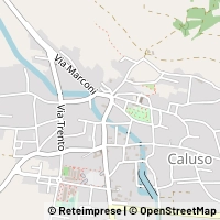 Map Caluso