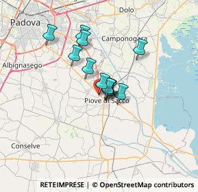 Mappa Via Adige, 35028 Piove di sacco PD, Italia (4.4175)