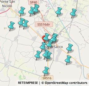 Mappa Via Adige, 35028 Piove di sacco PD, Italia (4.022)