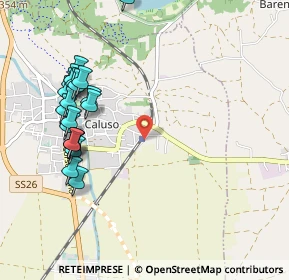 Mappa Via Doberdò, 10014 Caluso TO, Italia (1.127)