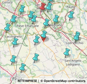 Mappa SS412, 27015 Landriano PV, Italia (9.9175)