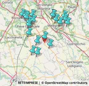 Mappa SS412, 27015 Landriano PV, Italia (7.6395)