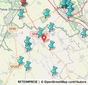 Mappa SS412, 27015 Landriano PV, Italia (5.4745)