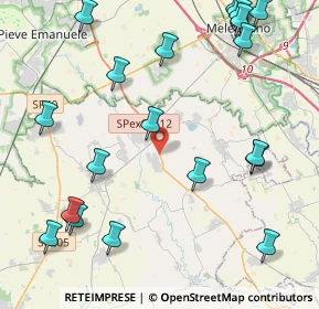 Mappa SS412, 27015 Landriano PV, Italia (5.5465)