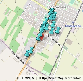 Mappa Via Vittorio Bachelet, 37060 Mozzecane VR, Italia (0.3595)