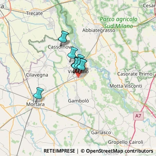 Mappa Via Sergio Ramelli, 27029 Vigevano PV, Italia (3.41167)