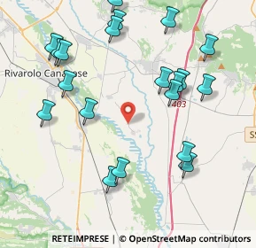 Mappa Via Lusigliè, 10090 San Giorgio Canavese TO, Italia (4.588)